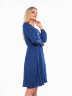 Женское платье: Утончённость-2 (Темно-синее)