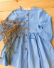 Платье для девочки: Вдохновение (Голубое)