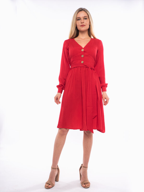Женское платье: Утончённость (Красное)